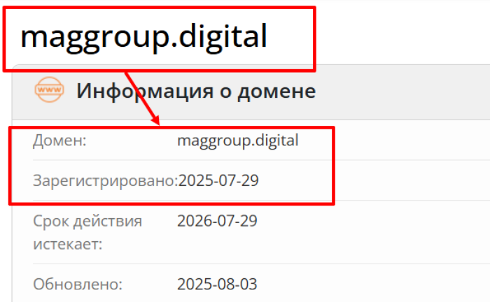 Maggroup возраст 