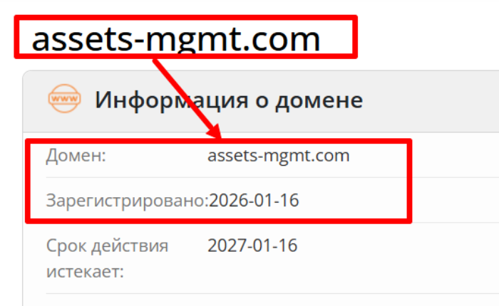 Assets Mgmt возраст 