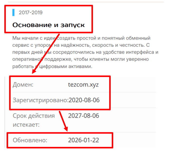 Tezcom возраст 