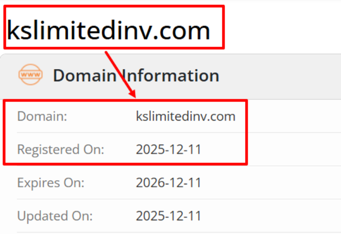 Мошеннический брокер Kslimitedinv (kslimitedinv.com) Отзывы и возврат денег! 6 Kslimitedinv возраст