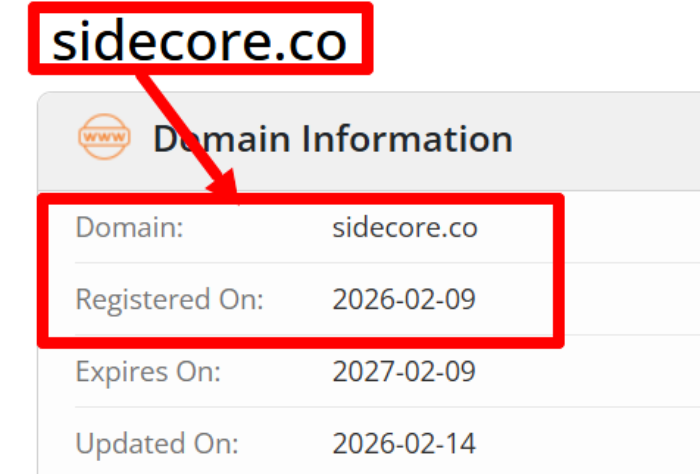 Side Core возраст 