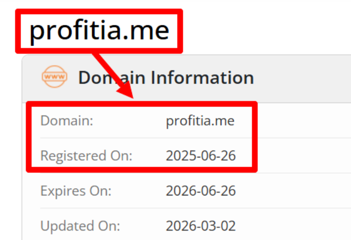 Profitia возраст 