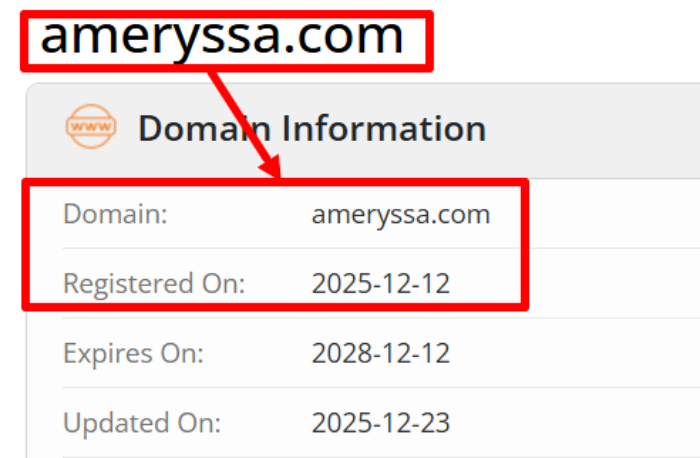 Ameryssa возраст