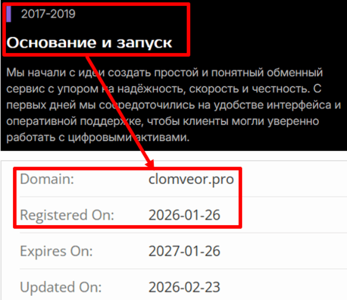 Clomveor возраст 