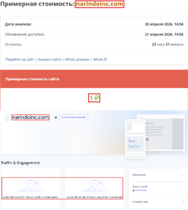 Нелицензированный брокер Narindoinc (narindoinc.com). Отзывы и возврат денег