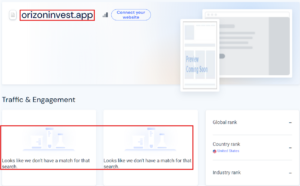 Мошеннический брокер Orizon Markets (orizoninvest.app). Отзывы и возврат денег