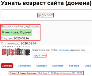 Лжеброкер GxgFx (gxgfx.com). Отзывы и возврат денег