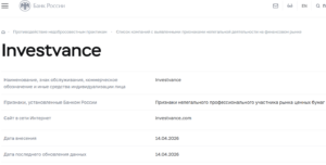 Лжеброкер Swift Wage (investvance.com). Отзывы и возврат денег