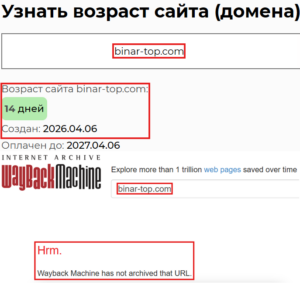 Фальшивый брокер Бинарные опционы (binar-top.com). Отзывы и возврат денег