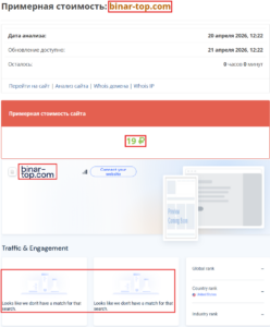Фальшивый брокер Бинарные опционы (binar-top.com). Отзывы и возврат денег