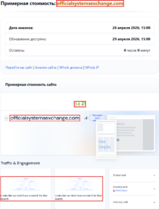 Нелицензированный брокер OfficialSystemsExchange (officialsystemsexchange.com). Отзывы и возврат денег