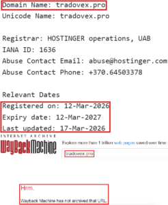 Мошеннический брокер TradoVex (tradovex.pro). Отзывы и возврат денег