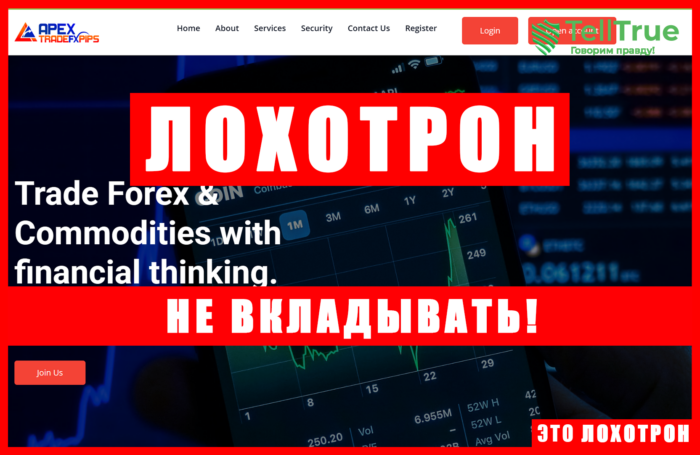 Мошеннический брокер Apex TradeFX Pips (apextradefxpips.com). Отзывы и возврат денег