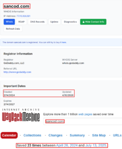 Мошеннический обменник Sancod (sancod.com). Отзывы и возврат денег