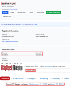Мошеннический обменник Terlive (terlive.com). Отзывы и возврат денег