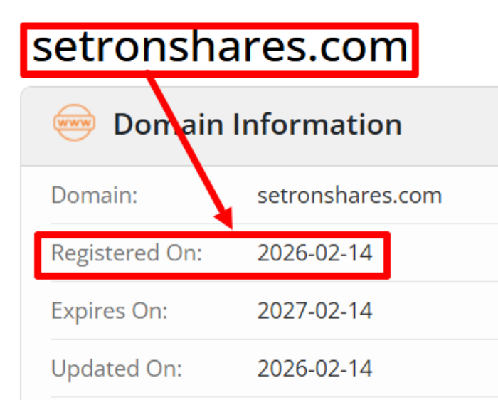 Setron Shares выозраст 