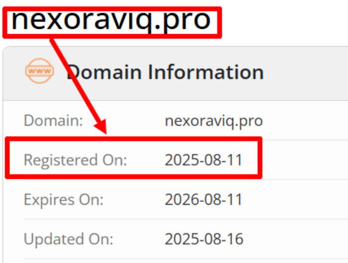 Мошеннический брокер Nexoraviq (nexoraviq.pro) Отзывы и возврат денег! 7 Nexoraviq возраст