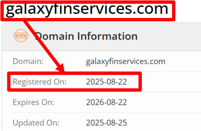 Galaxy Financial Services возраст 