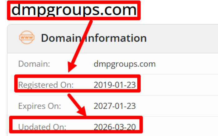 DMP Groups возраст 