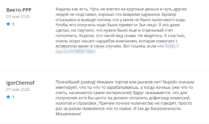 Nupsilo отзывы