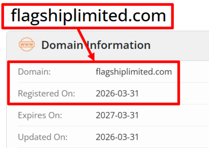 Flagship Limited возраст 