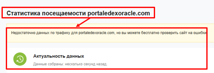 Portaledexoracle статистика