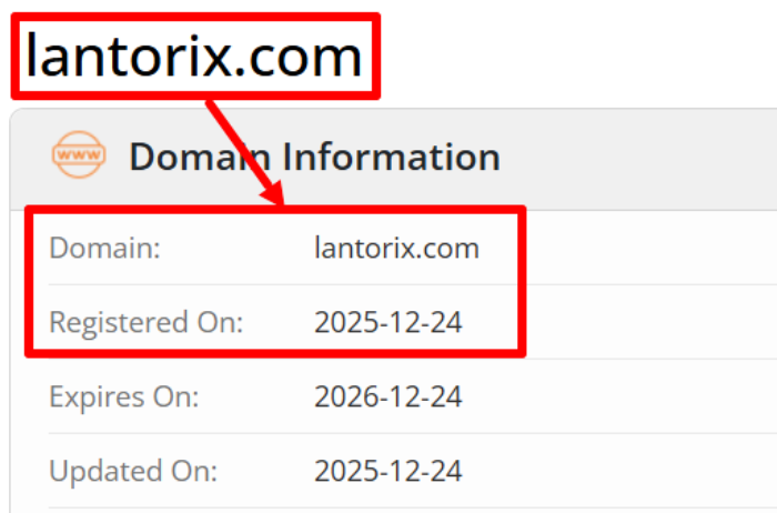 Lantorix возраст 