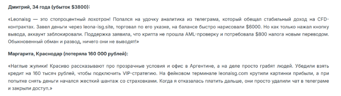 Leonaisg отзывы