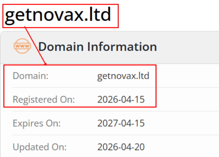 Мошеннический брокер NovaX (getnovax.ltd) Отзывы и возврат денег! 6 NovaX возраст