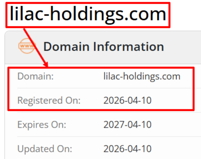 Мошеннический брокер LILAC CAPITAL LIMITED (lilac-holdings.com) Отзывы и возврат денег! 6 LILAC CAPITAL LIMITED возраст