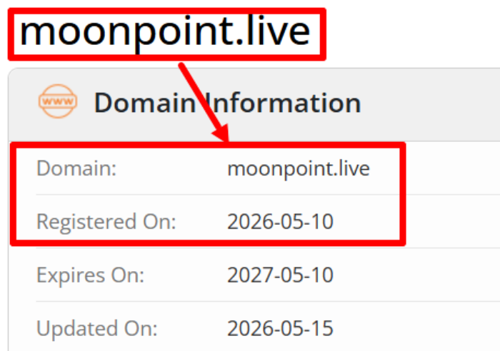 Moonpoint возраст 
