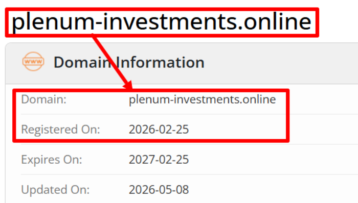 Plenum Investments возраст 