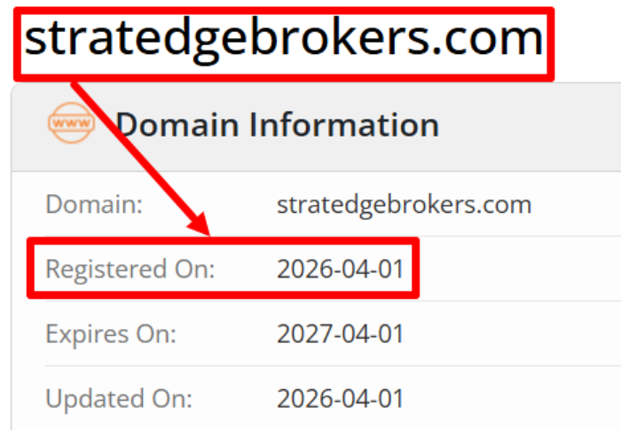 Мошеннический брокер StratEdge (stratedgebrokers.com) Отзывы и возврат денег! 6 StratEdge возраст