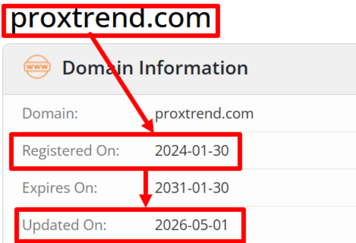 Мошеннический брокер Proxtrend (proxtrend.com) Отзывы и возврат денег! 6 Proxtrend возраст