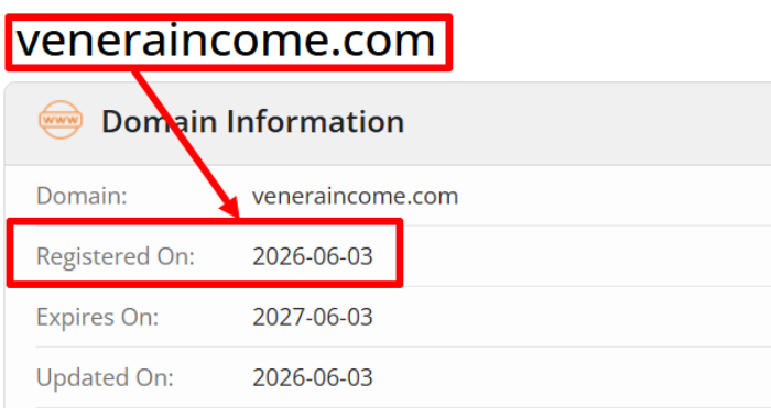 Veneraincome возраст