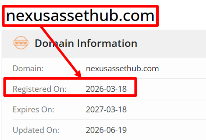 Мошеннический брокер Nexusassethub (nexusassethub.com) Отзывы и возврат денег! 6 Nexusassethub возраст
