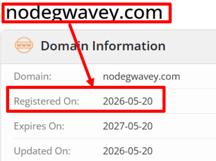 Мошеннический брокер Nodegwavey (nodegwavey.com) Отзывы и возврат денег! 6 Nodegwavey возраст
