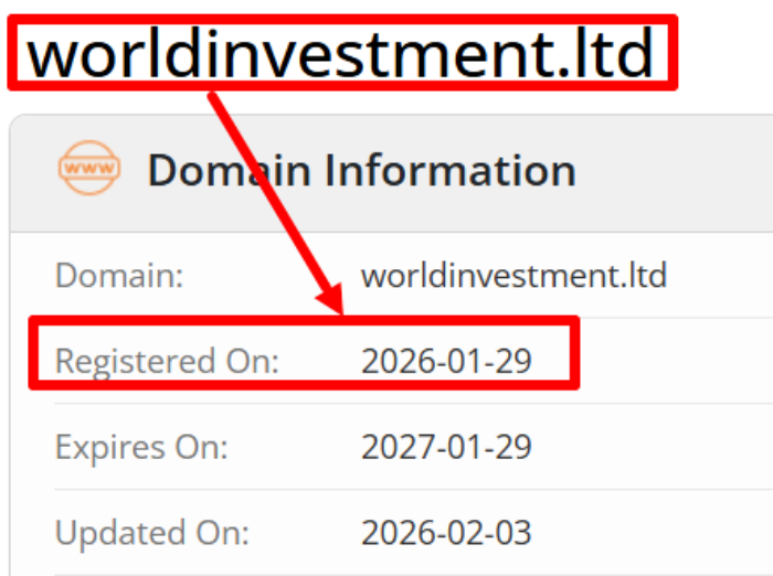 WorldInvestment LTD возраст 