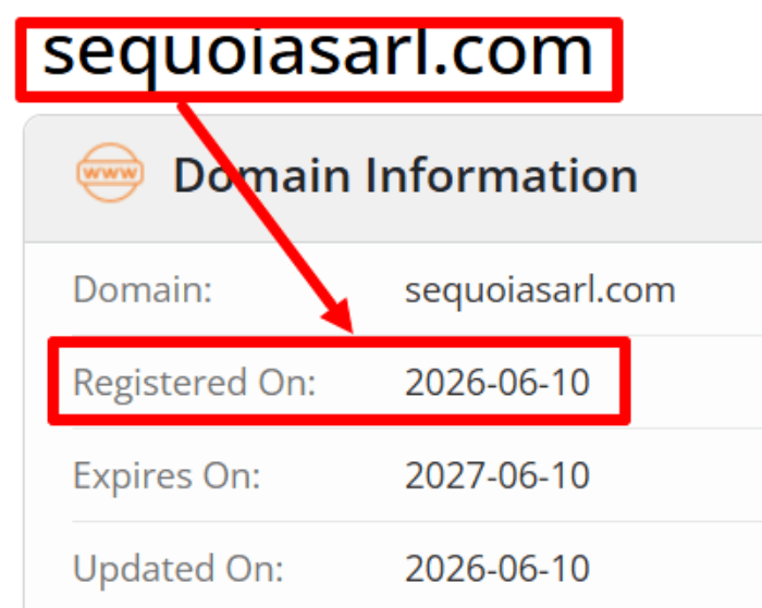 Sequoia Sarl возраст 