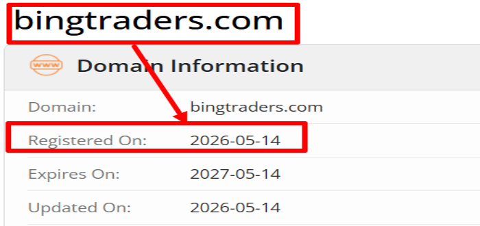 Мошеннический брокер BING TRADERS (bingtraders.com) Отзывы и возврат денег! 6 BING TRADERS возраст