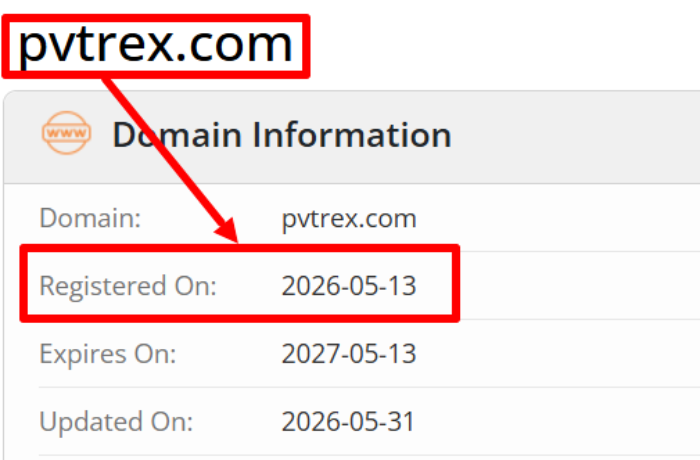 Мошеннический брокер PvTrex (pvtrex.com) Отзывы и возврат денег! 6 PvTrex возраст