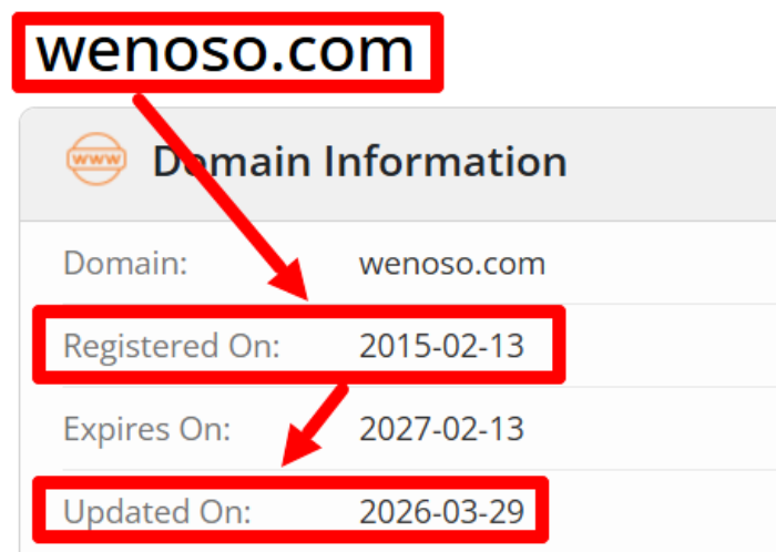 Мошеннический брокер Wenoso (wenoso.com) Отзывы и возврат денег! 6 Wenoso возраст