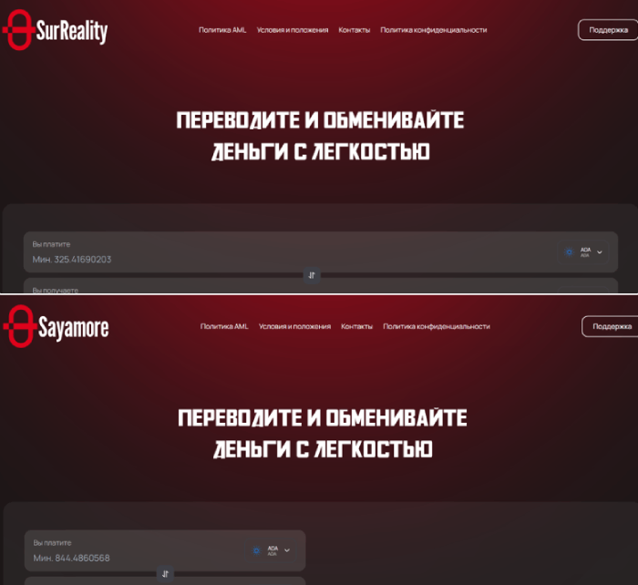 Мошеннический обменник SurReality (sur-reality.com) Отзывы и возврат денег! 6 SurReality копии