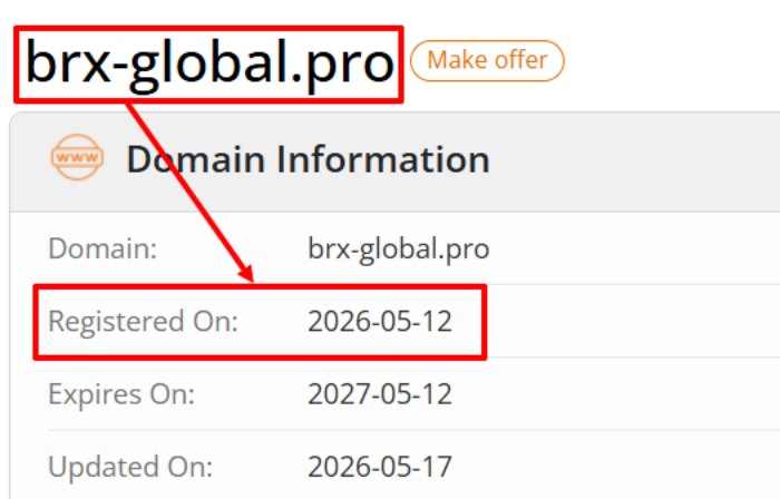 Мошеннический брокер Brix Global Limited (brx-global.pro) Отзывы и возврат денег! 6 Brix Global Limited возраст