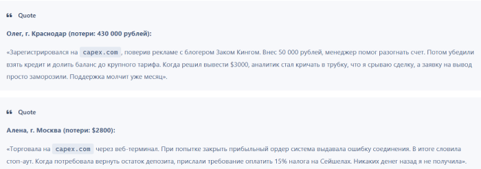 Мошеннический брокер CAPEX (capex.com) Отзывы и возврат денег! 8 CAPEX отзывы
