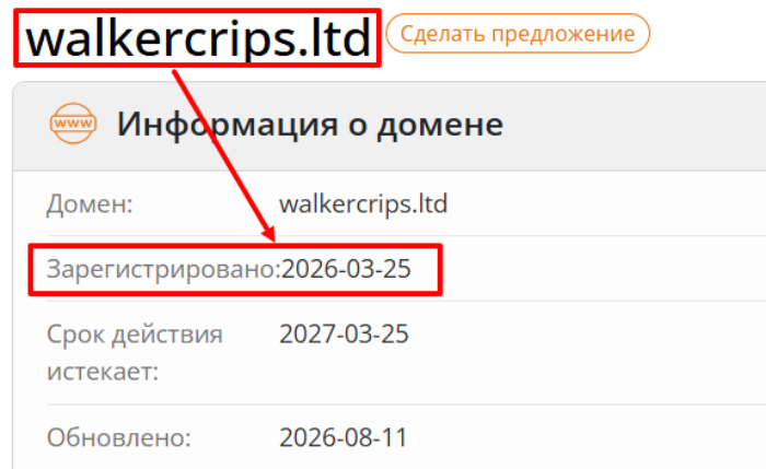 Мошеннический брокер Walker Crips (walkercrips.ltd) Отзывы и возврат денег! 6 Walker Crips возраст