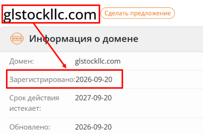 Мошеннический брокер GL Stock (glstockllc.com) Отзывы и возврат денег! 6 GL Stock возраст